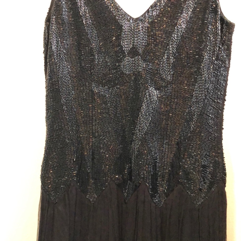 Kate Moss for TopShop beaded dress, sz 8
